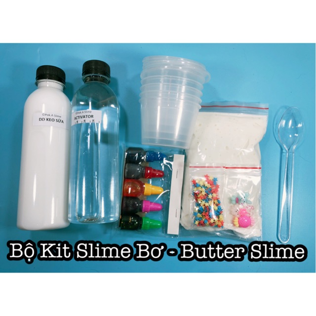 Kit DYI tự làm slime Bơ - Butter Slime Pok.A Slime