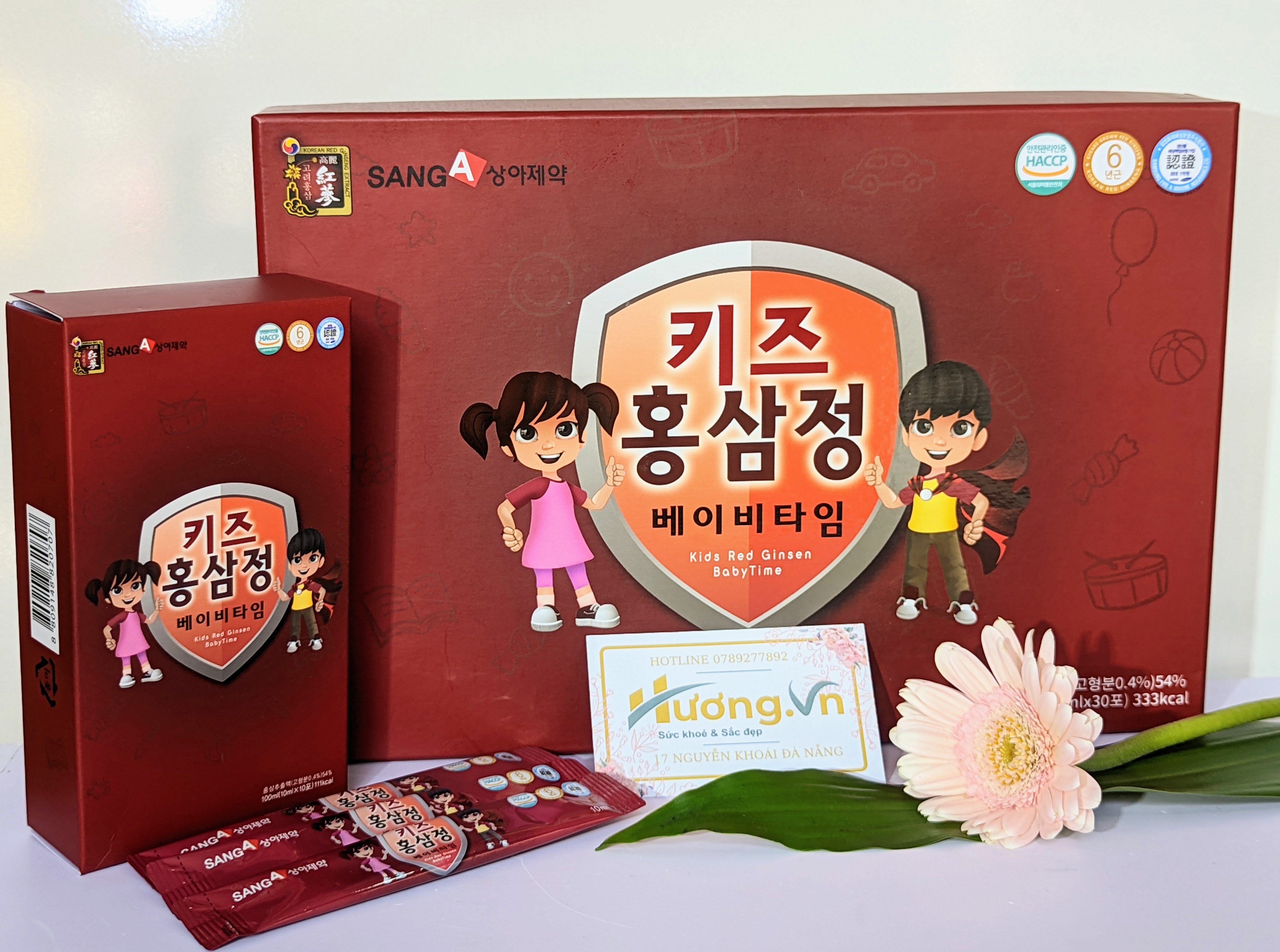 HÀNG CHÍNH HÃNG Nước hồng sâm Baby SangA Hàn Quốc cao cấp 30 gói dành cho