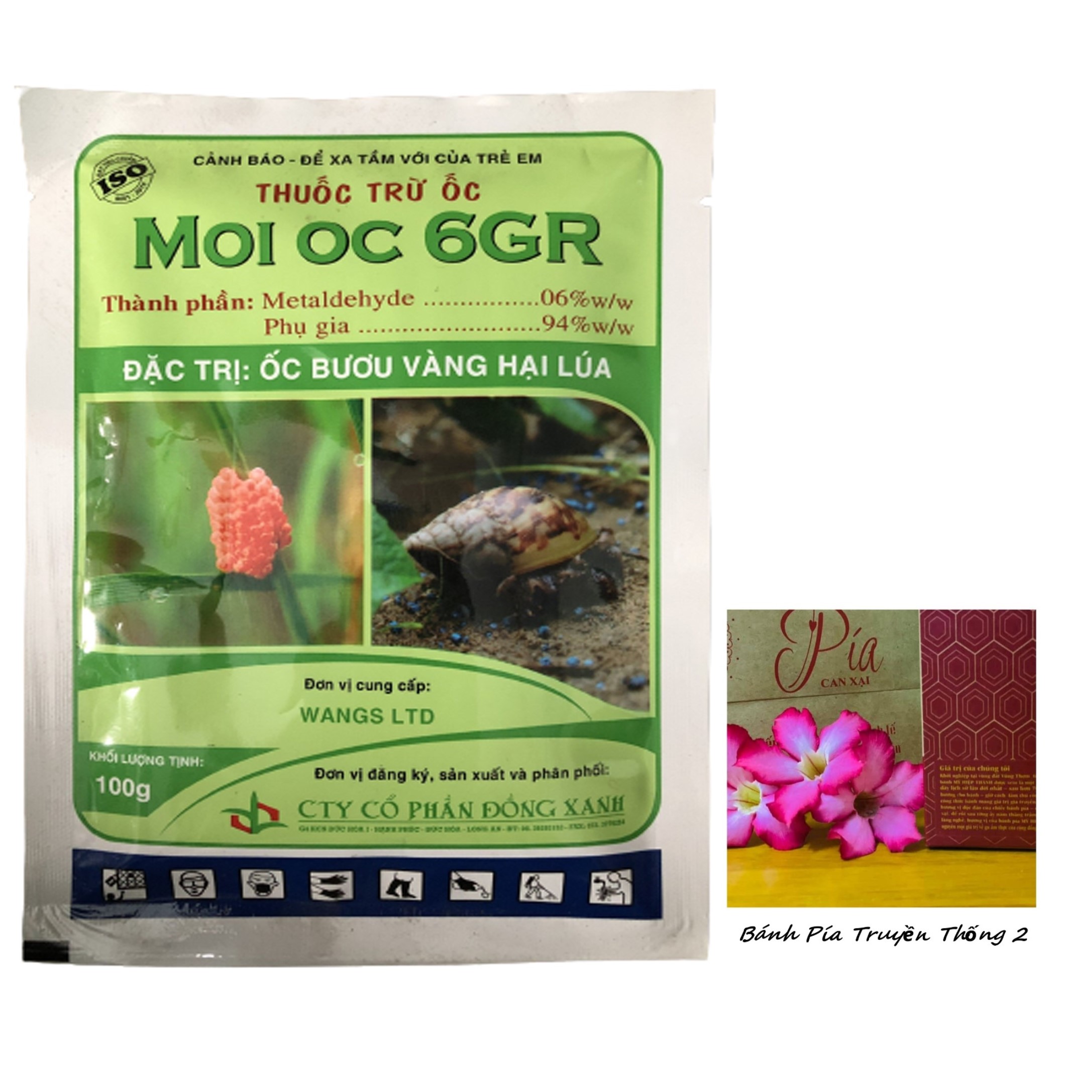 Thuốc trừ ốc moi oc 6gr - #092b# 100g