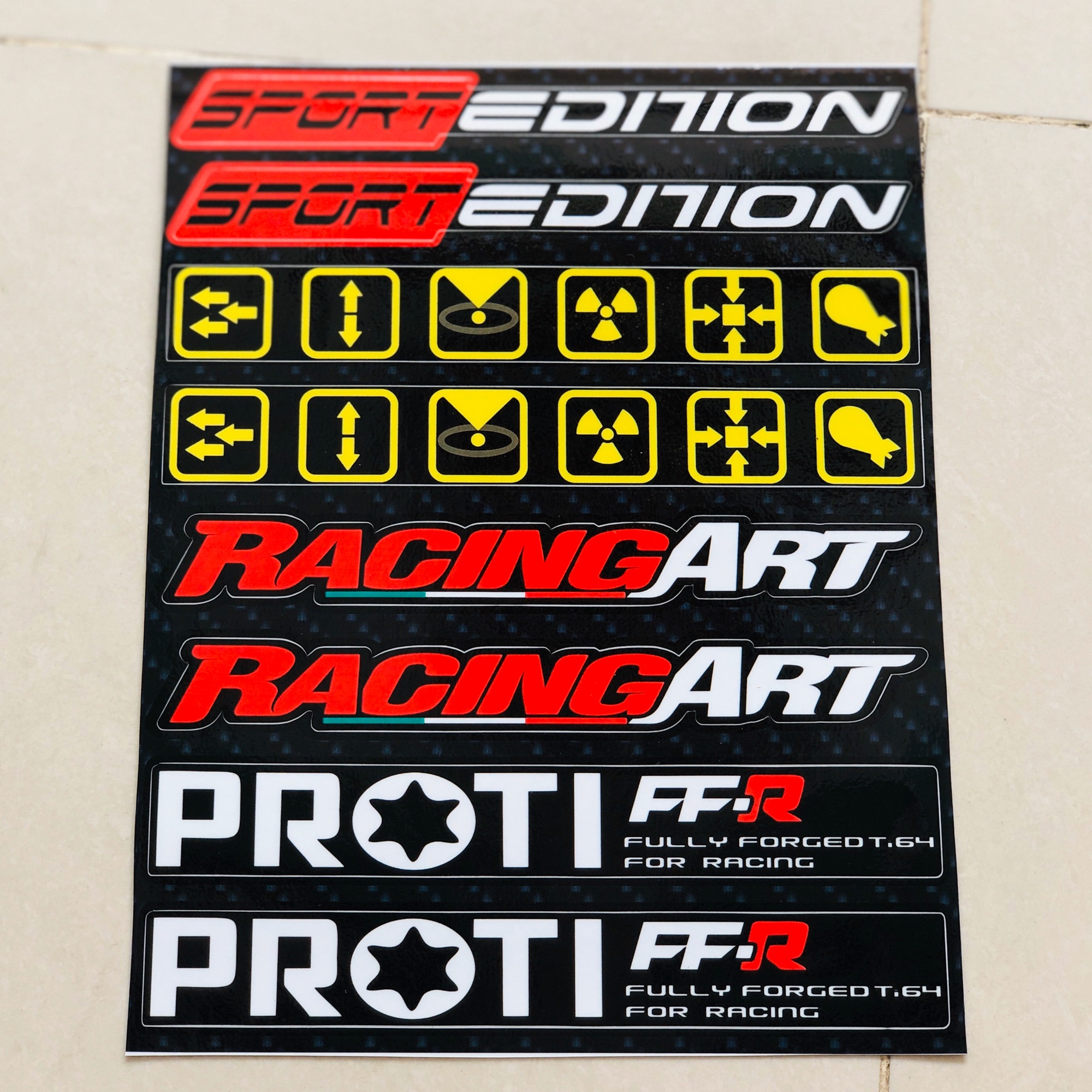 Set tem dán phuộcgấp mẫu 2