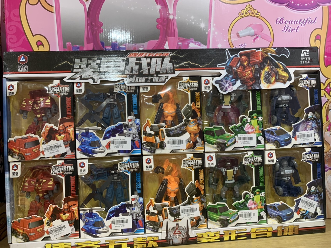 Đồ chơi robot biến hình cho bé