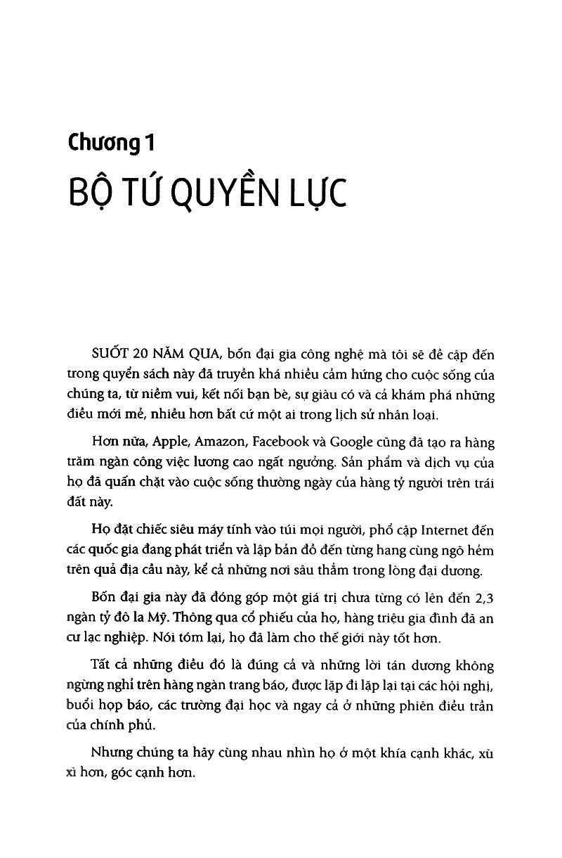 SÁCH - Tứ Đại Quyền Lực (Tái Bản 2019)