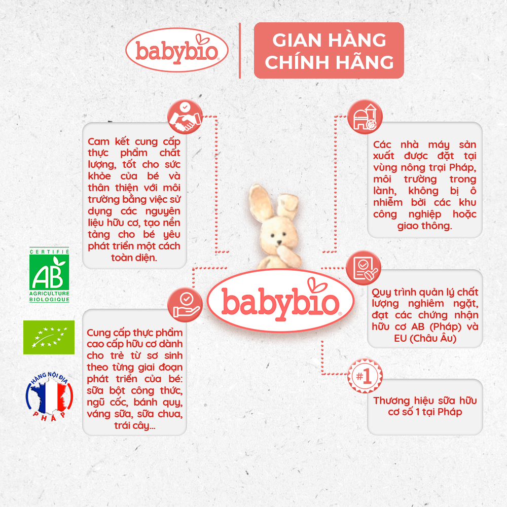 Babybio organic goat milk No. 2 800g (6 - 12 months)