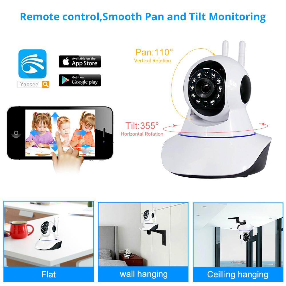 Camera Wifi Yoosee 3 râu độ phân giải 2.0Mp 1080p