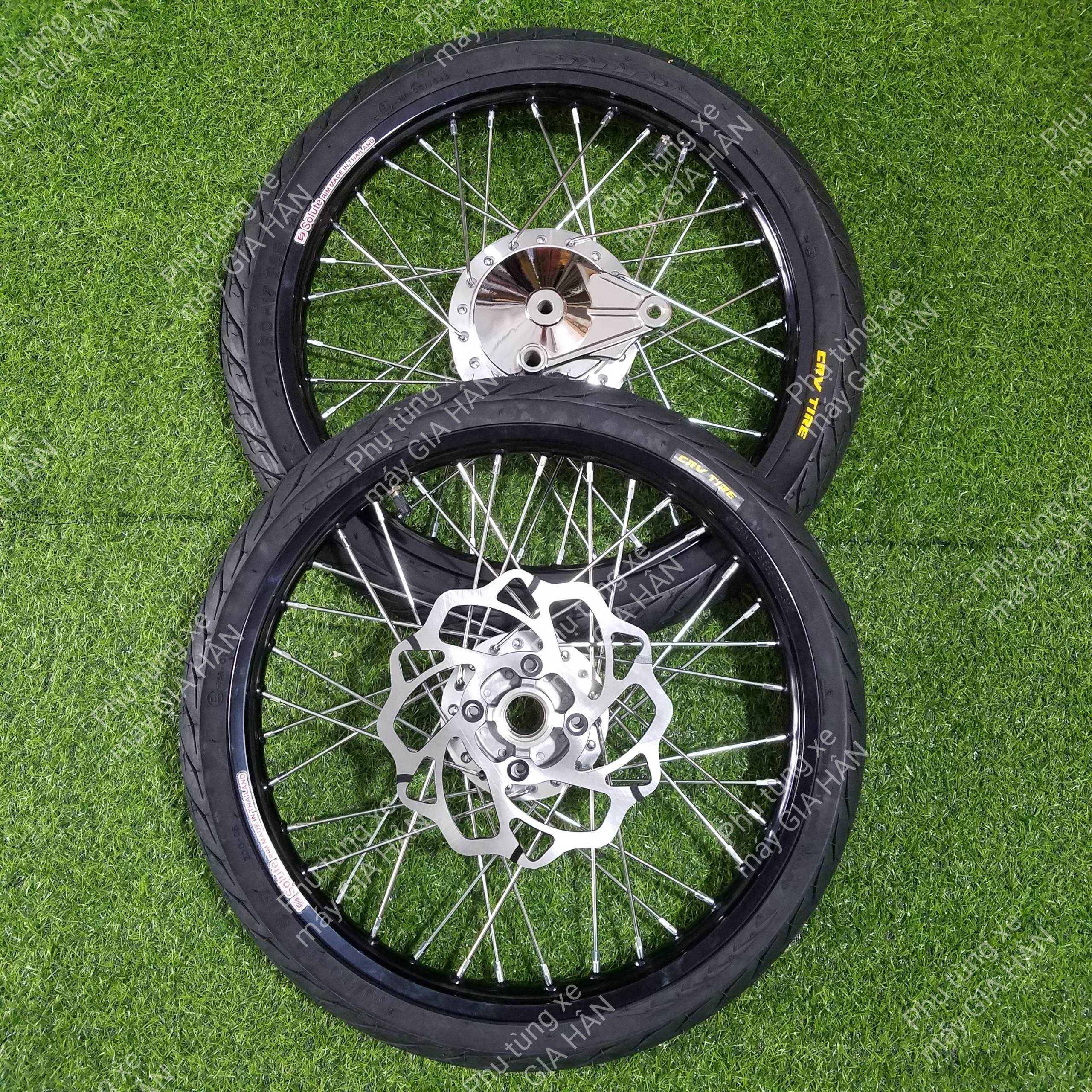 Spokes wheel for the line car Honda Wave 1 front disc enclosed shell bowel CRV 60/70 fitting as Zin do not need the MSP 0063