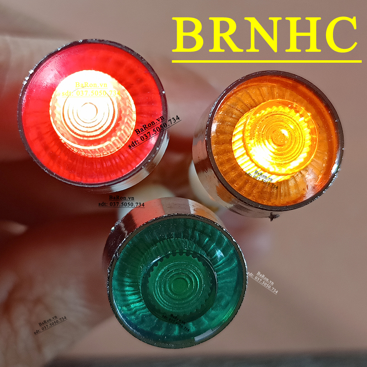 Đèn báo nguồn NHC 12v 24v 220v 380v