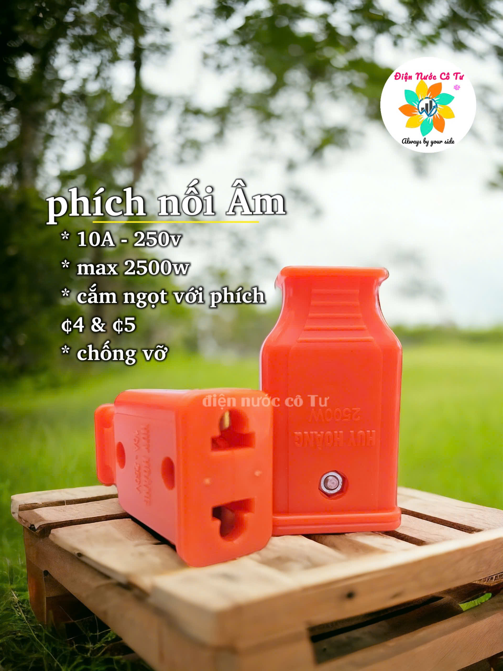Phích cắm Ominsu/ Phích cắm Lioa/ Phích cái Tasaky