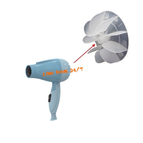 CÁNH QUẠT MÁY SẤY TÓC AC 9 CÁNH TRỤC 4MM