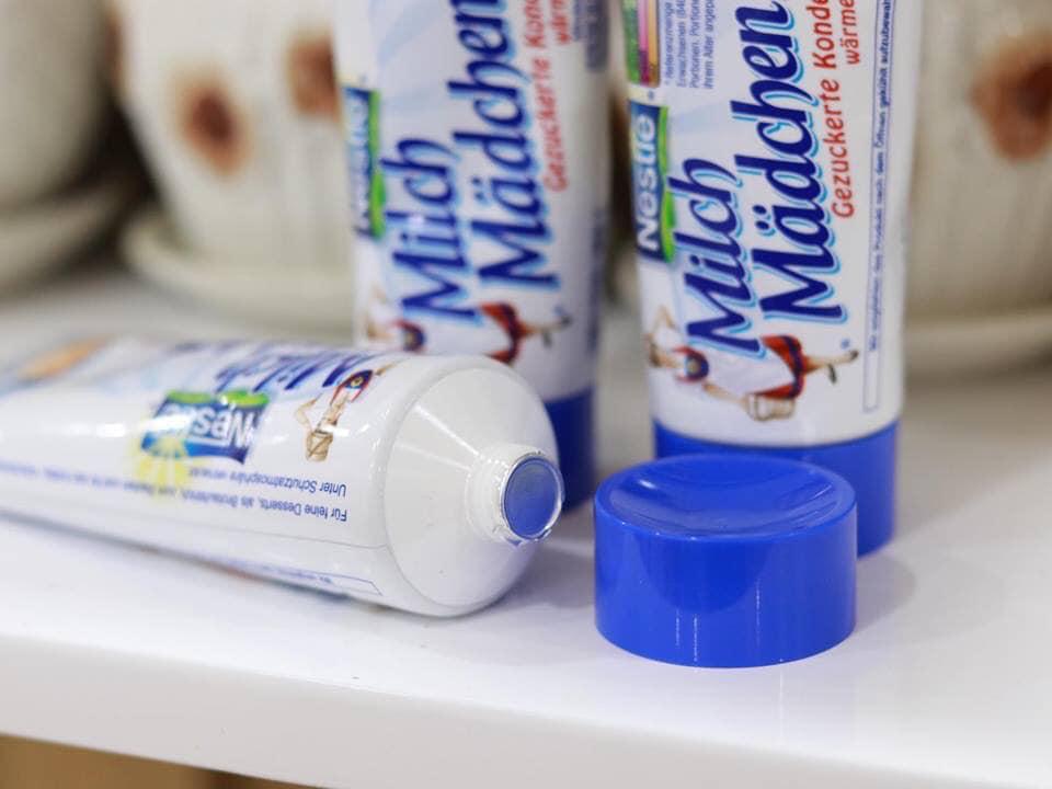 Sữa đặc có đường thương hiệu Nestle dạng tuýp (thương hiệu Đức)