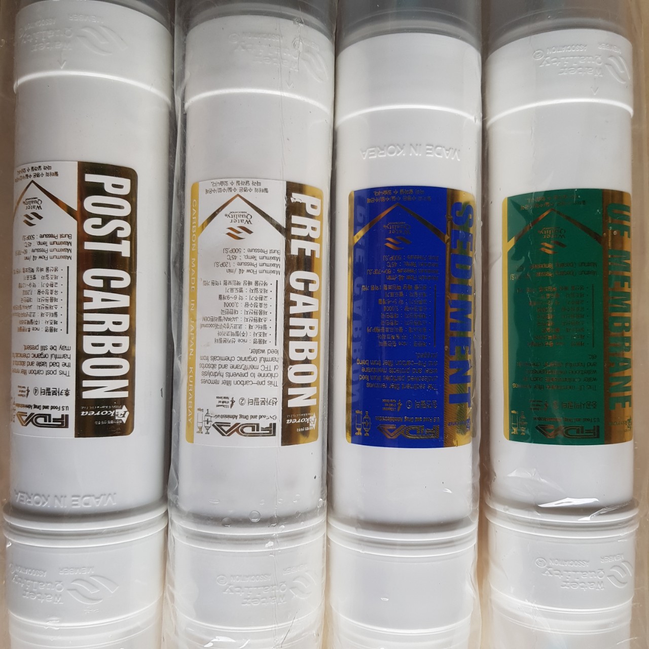 Lõi lọc số 4 POST CARBON Hàn Quốc - Filtech Korea
