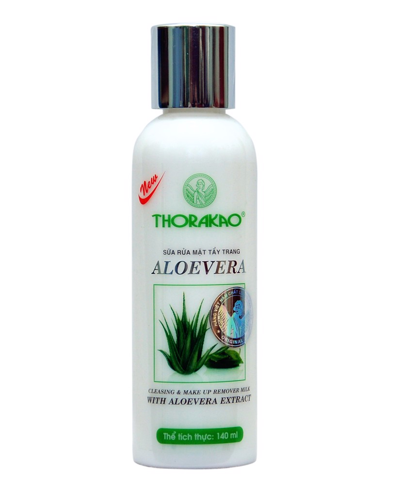 [HCM]SỮA RỬA MẶT TẨY TRANG THORAKAO ALOEVERA 140G