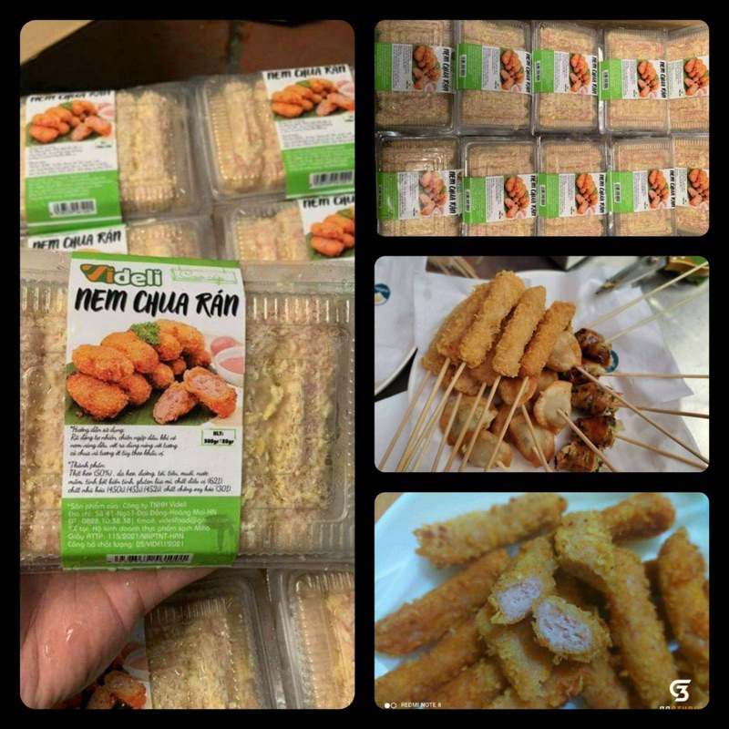 Nem chua rán Videli 500gr (giao tphcm)