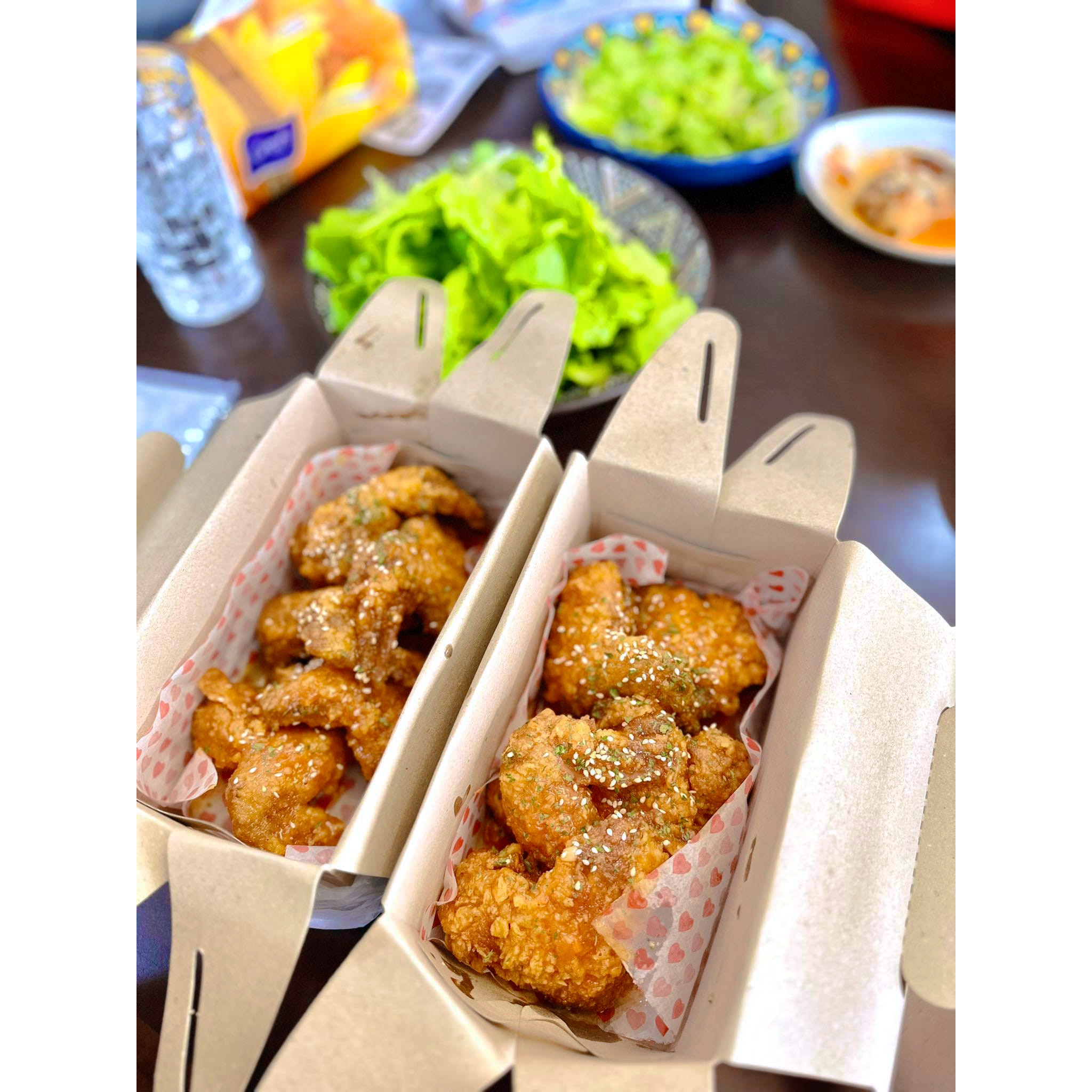 HỘP GIẤY TAKEAWAY QUAI XÁCH 100 cái/đơn