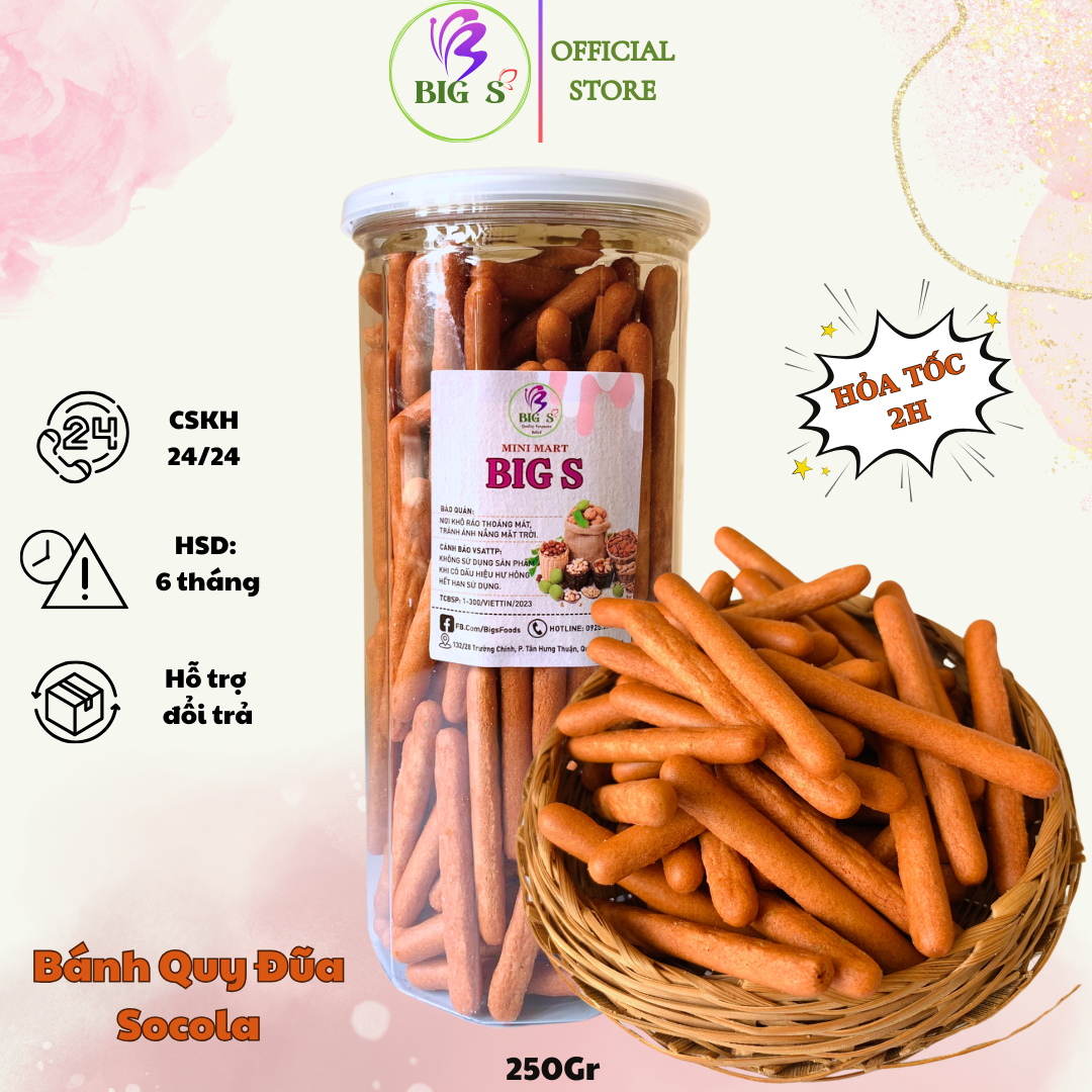 250Gr BÁNH QUY ĐŨA MẶN | BIGS