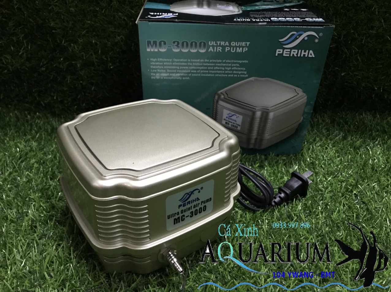 Periha MC - 3000 Máy sủi oxi cho bể cá