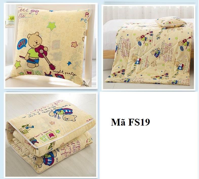 Bộ chăn gối 2 trong 1 HOẠT HÌNH