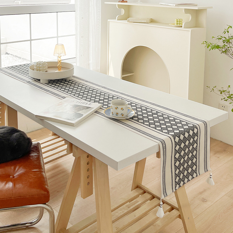 Khăn Trải Bàn Table Runner Trang Trí Bàn ăn Cao cấp