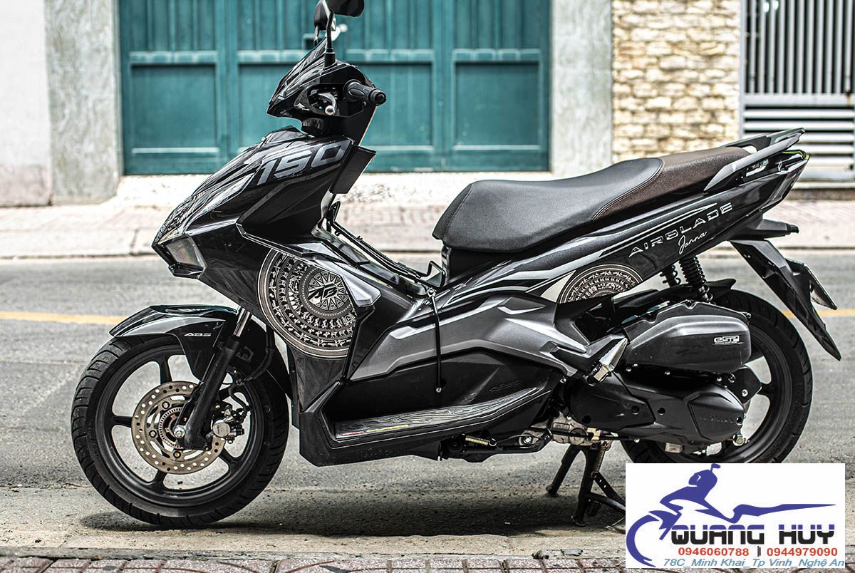 Tem Trùm Airblade Trống Đồng Bạc Đen,Team Decal AB 2020