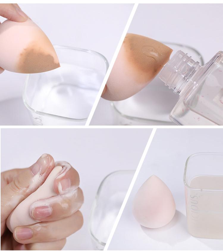 Bông mút tán kem nền siêu mềm mịn (Hộp  bông có nắp đậy)