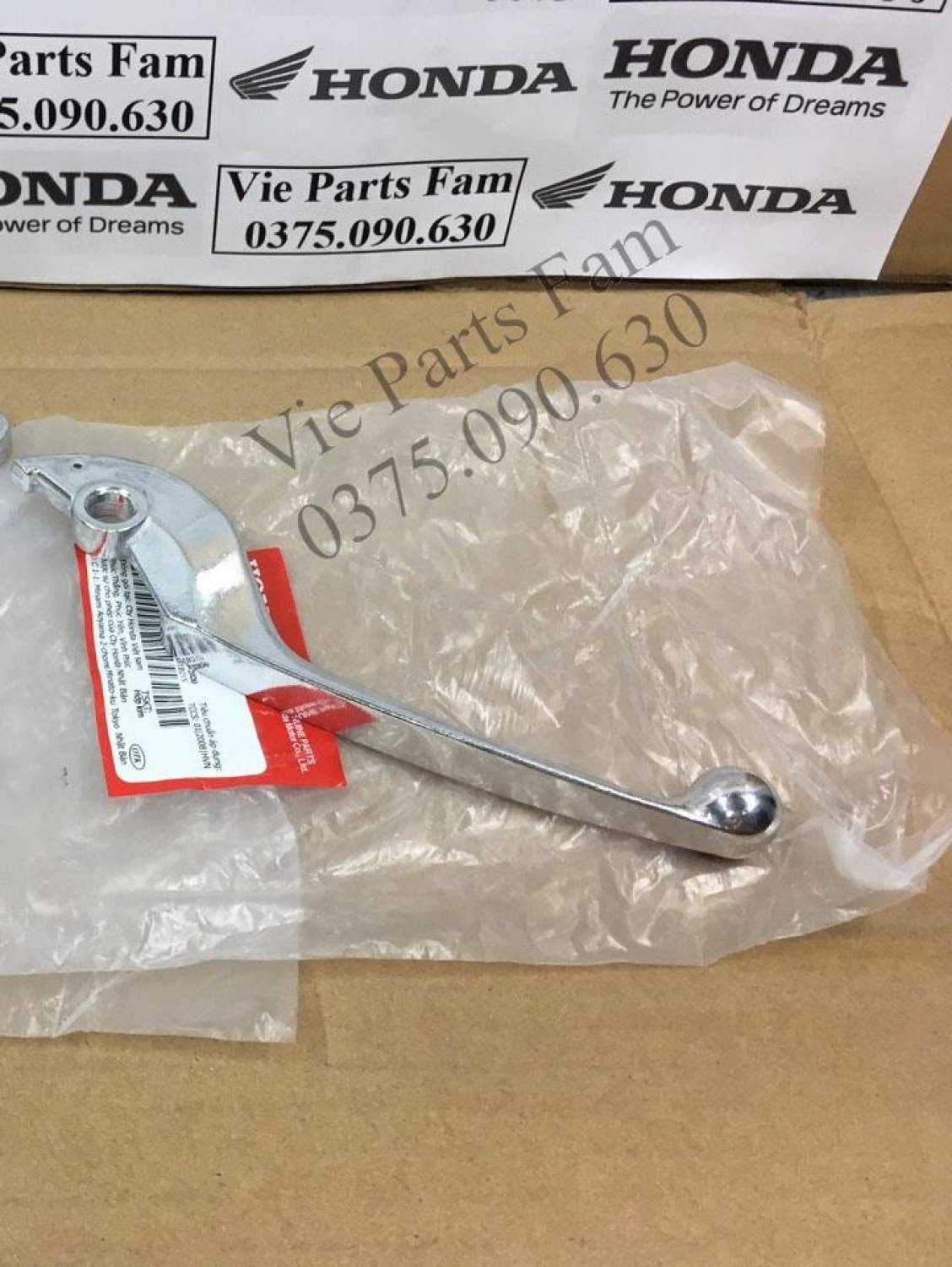 CẶP TAY THẮNG AB/VISION/CLICK 110 ĐỜI ĐẦU (VISION ĐỜI 2015-2020) CHÍNH HIỆU HONDA MOTOR VN