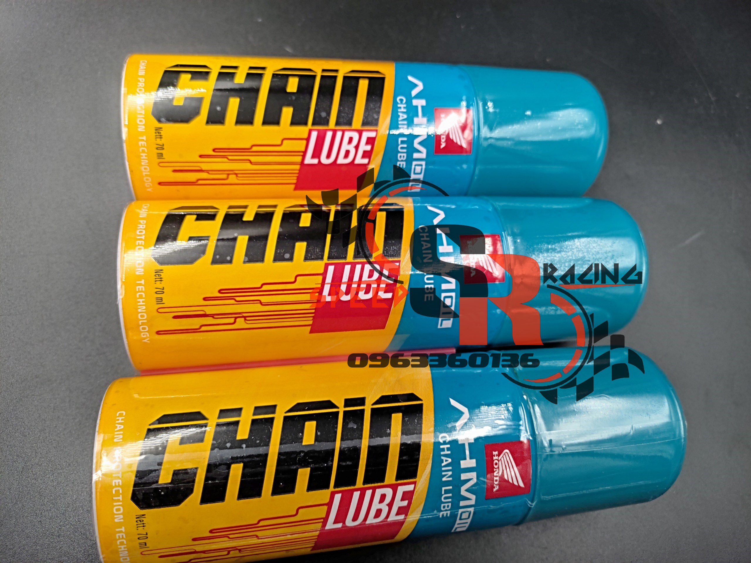 Combo Nhớt AHM Spx1 và Xịt Sên AHM (Chuyên cho Winner)