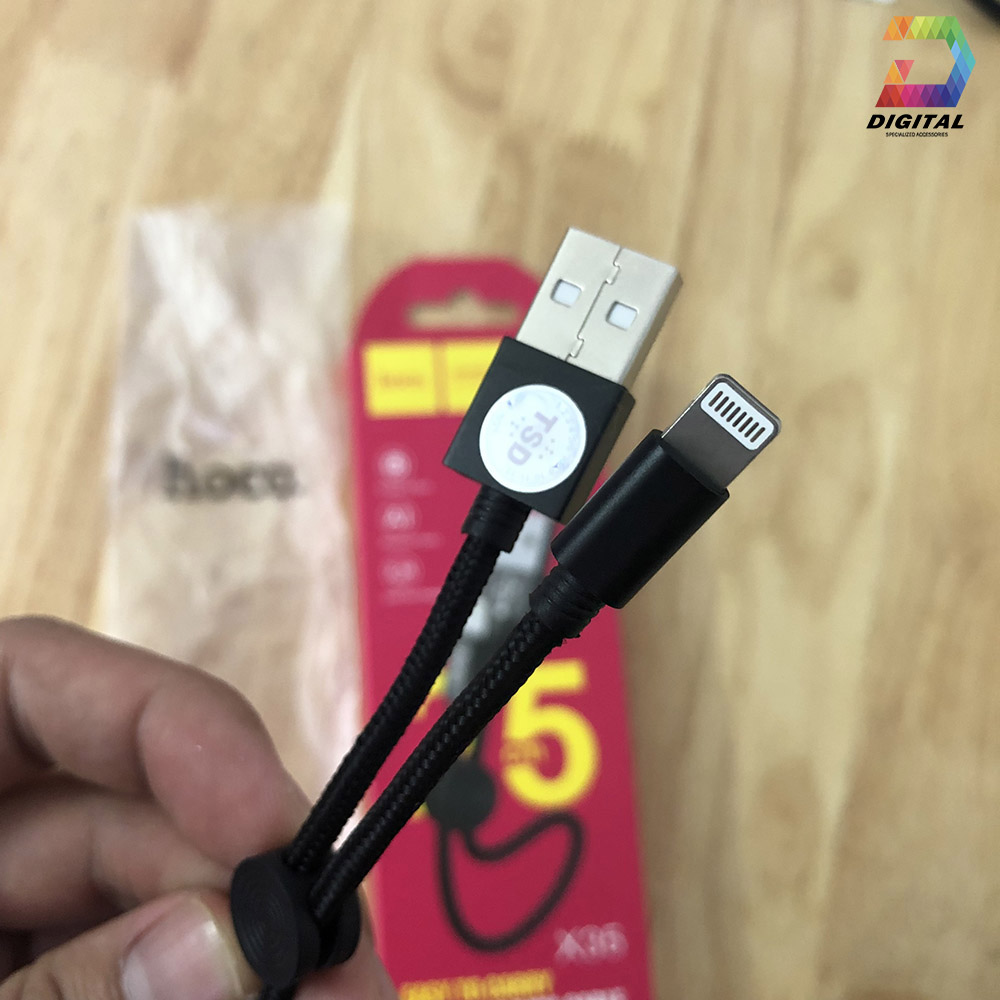 Cáp Sạc Nhanh Hoco X35 Cho iPhone, iPad Chính Hãng