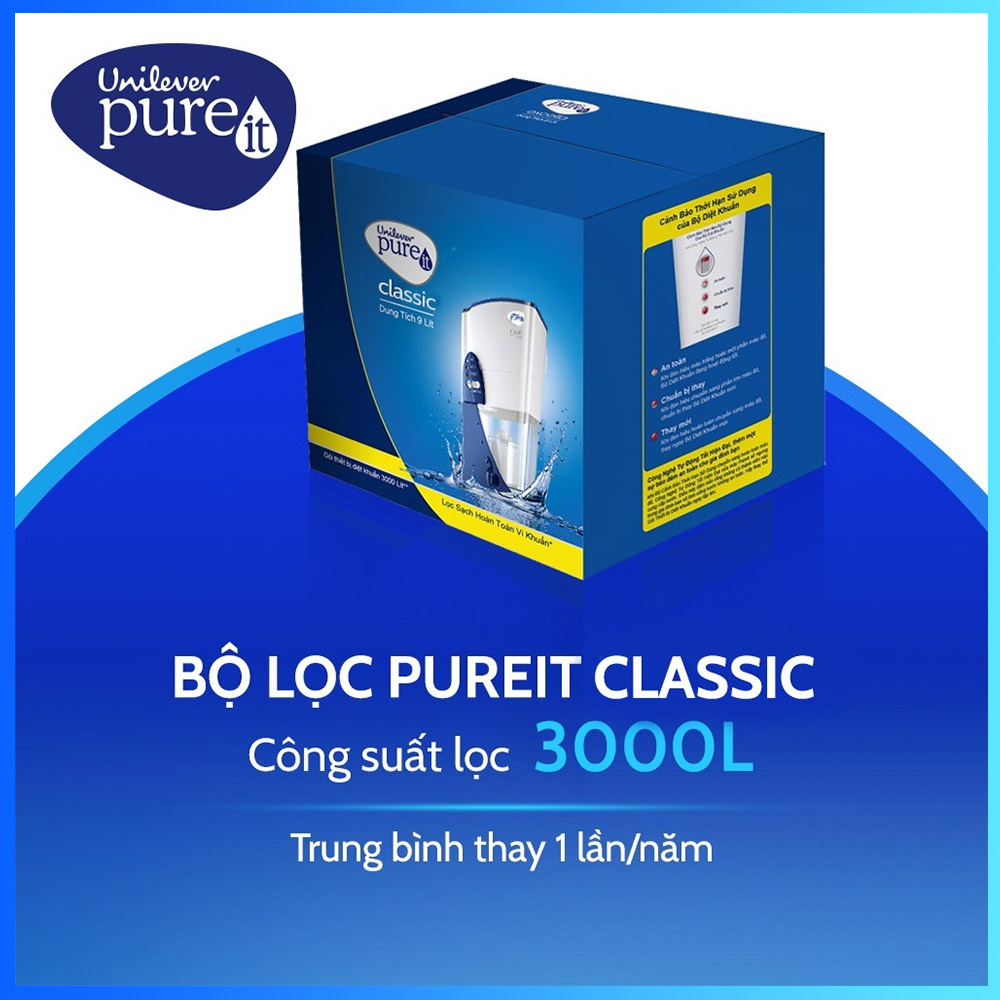 Bộ lọc thay thế Pureit Classic 9L