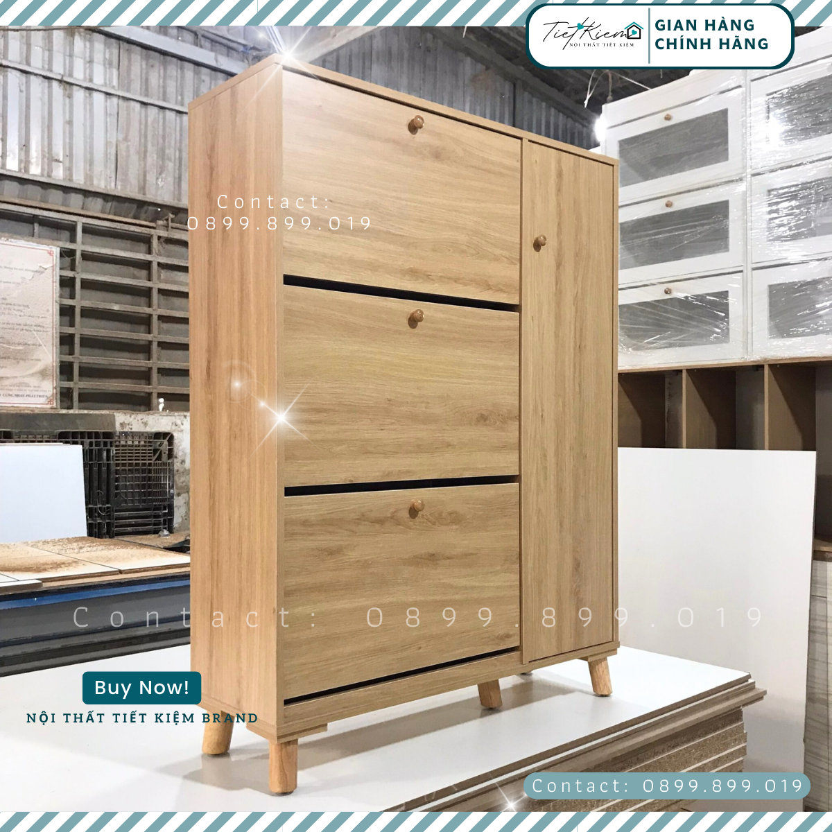 Tủ để giày gỗ đa năng TG78889