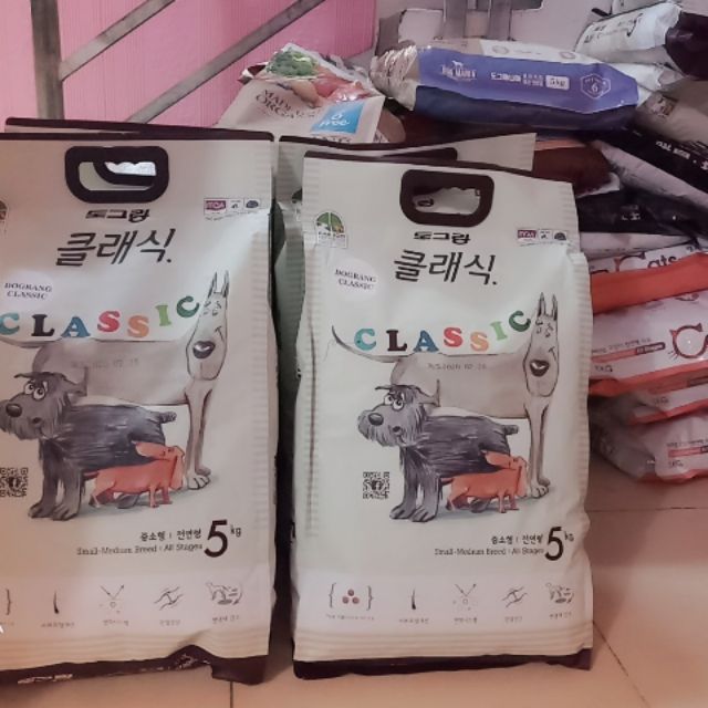 Thức Ăn Hạt Hàn Quốc Dog Classic 5Kg Cho Chó Mọi Lứa Tuổi