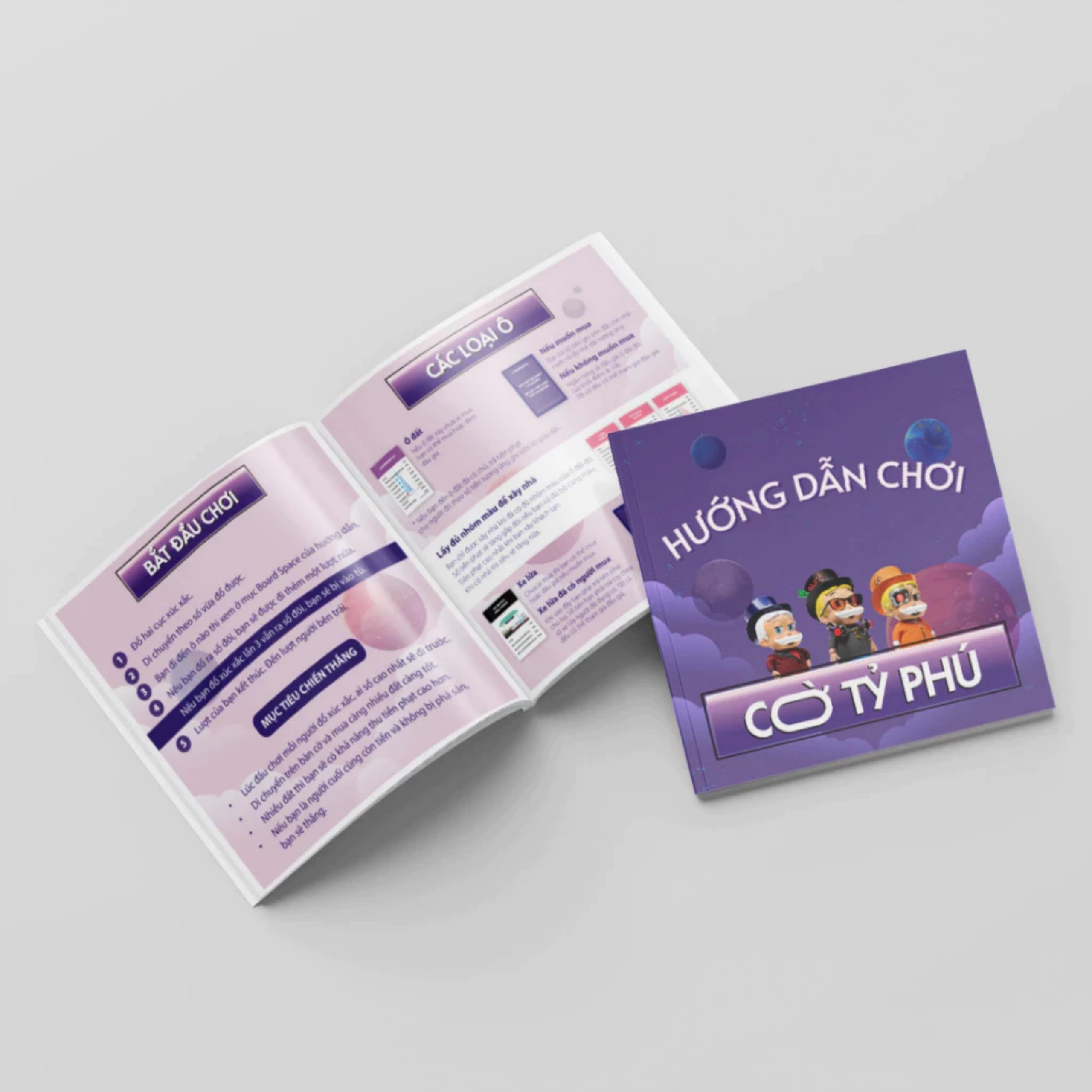 Bộ Cờ Tỷ Phú - Monopoly - Hàng Cao Cấp loại lớn