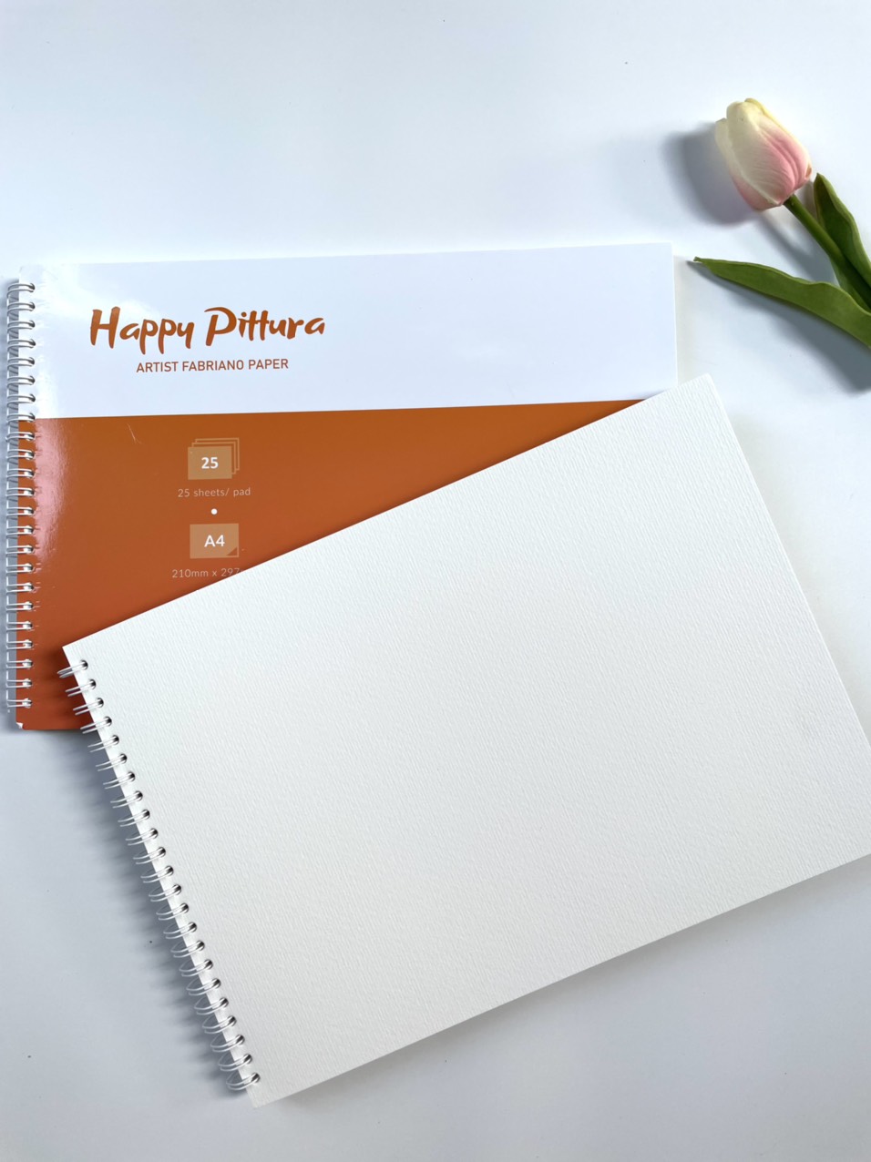 Giấy vẽ Sổ Vẽ Màu Nước HAPPY (vân nổi Cold)