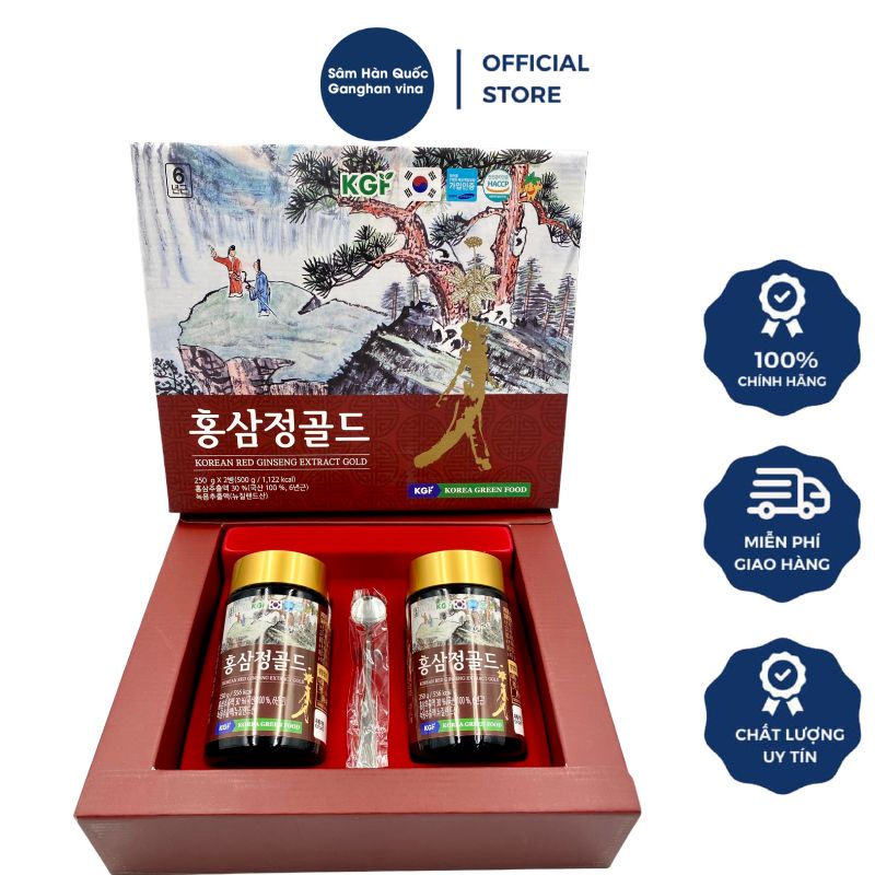Cao hồng sâm núi kgf hàn quốc - giảm căng thẳng mệt mõi - gía tốt