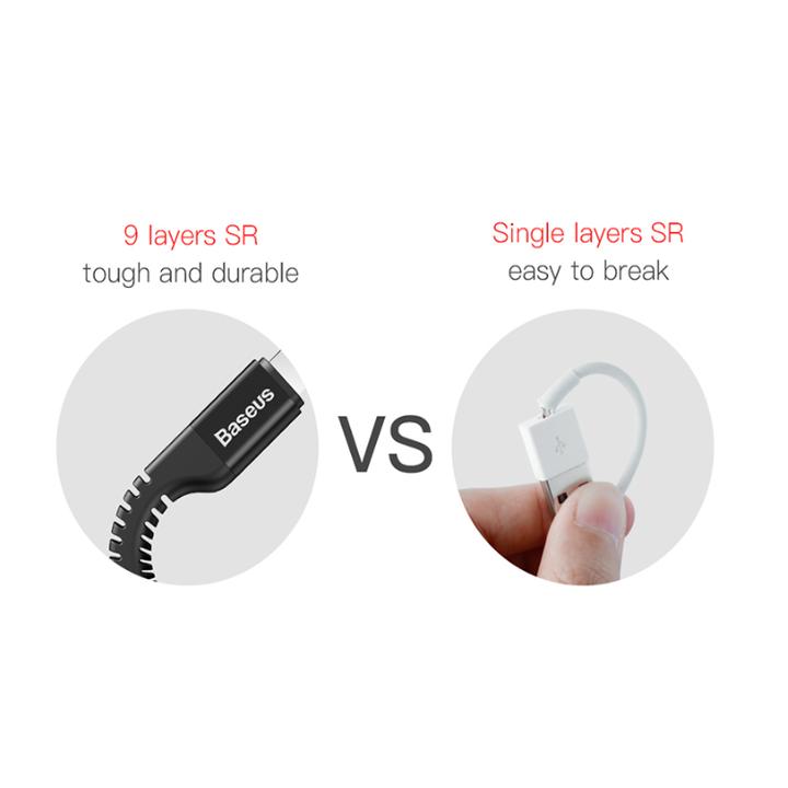 Cáp sạc nhanh Lightning cho iphone, ipad Baseus CALZJ dài 1,5m