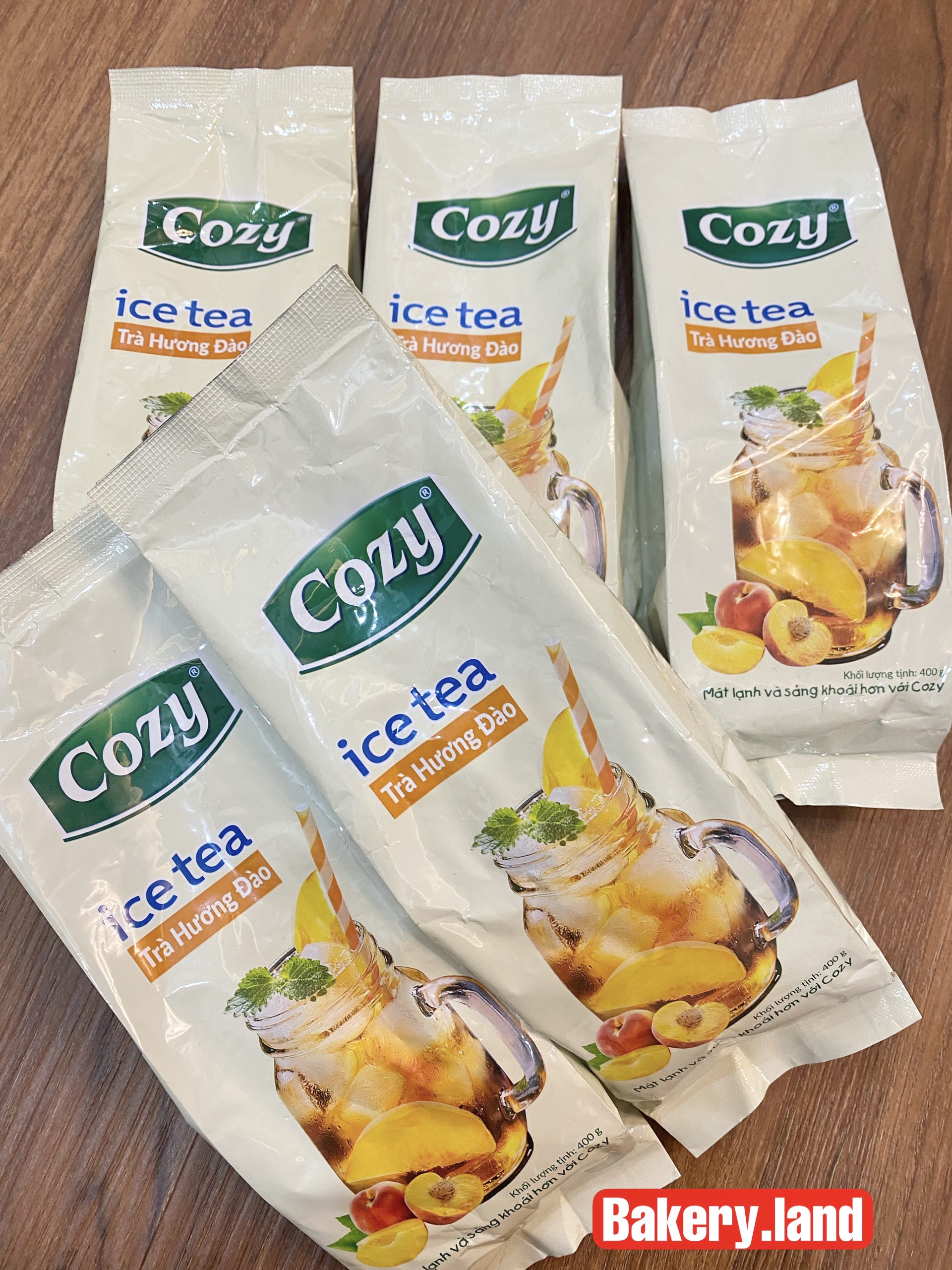 Trà đào hoà tan Cozy Ice tea 400g