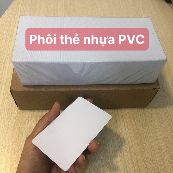 Phôi Thẻ Nhựa PVC Trắng ( 200 cái)