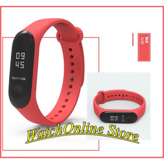 [Miband 3/4] Dây đeo silicon cao cấp Mijobs dành cho Xiaomi miband 3/4