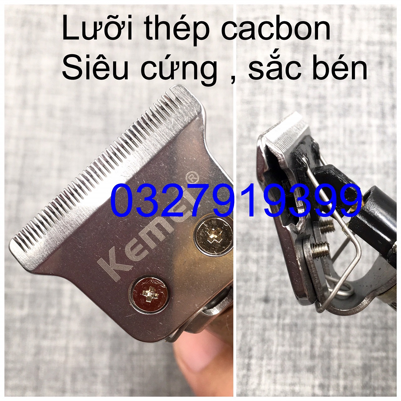 Tông đơ viền cao cấp Kemei 1974A