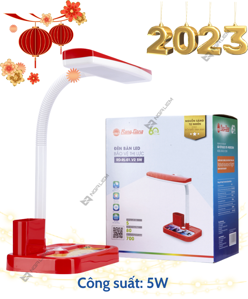 Đèn bàn Bảo vệ Thị lực RL 01 Rạng Đông [Giá rẻ nhất]