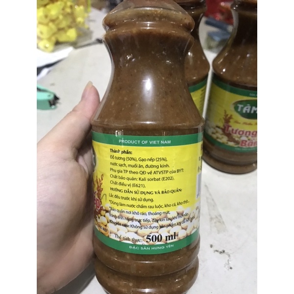 Tương Nếp Bần Tâm Đức 500ml