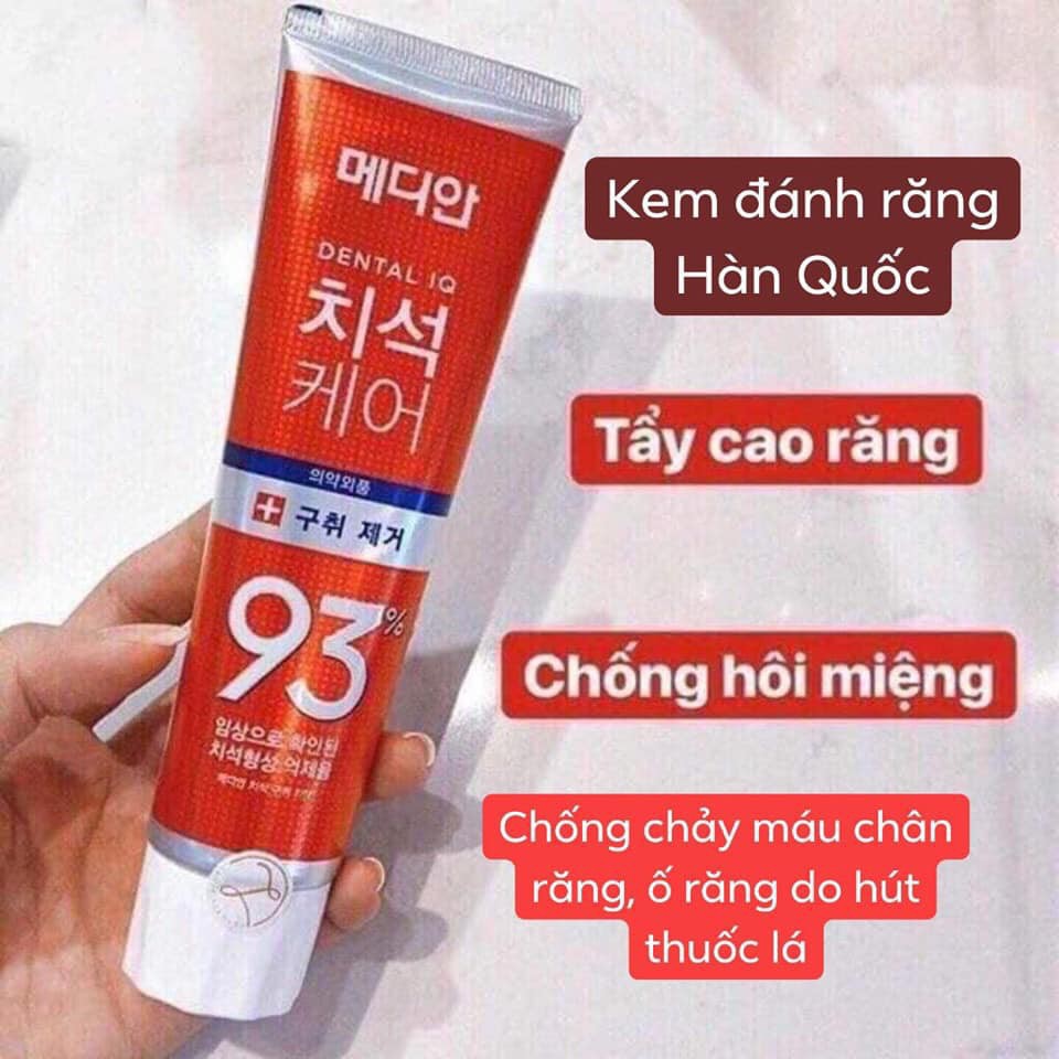 Kem đánh răng 120g Median 93% Hàn Quốc