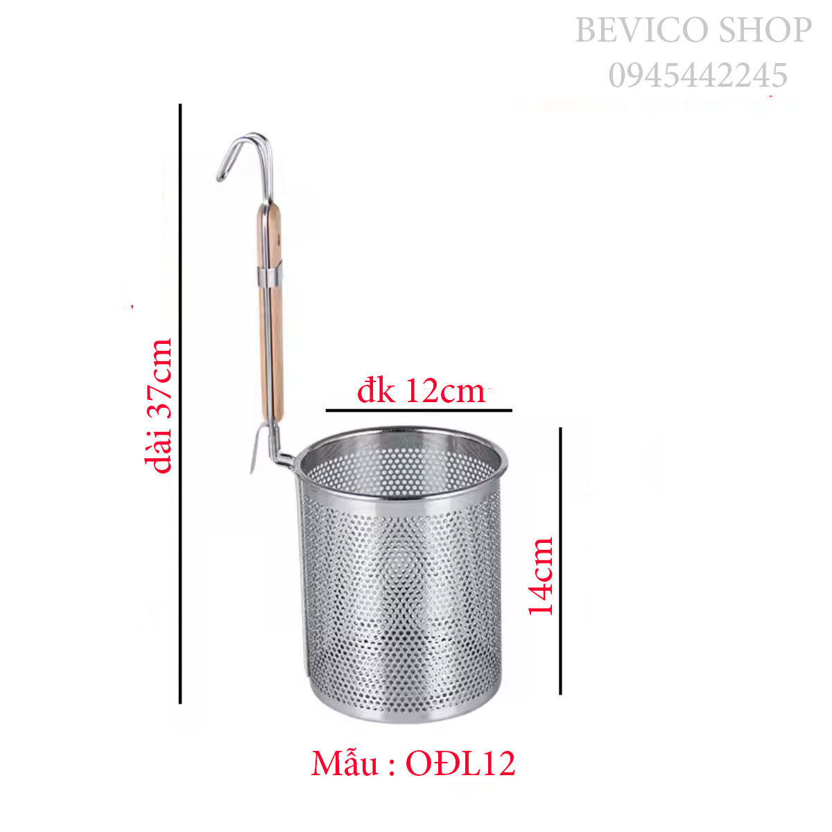 Vợt trụng hủ tiếu | vợt chần bánh phở (4 mẫu )