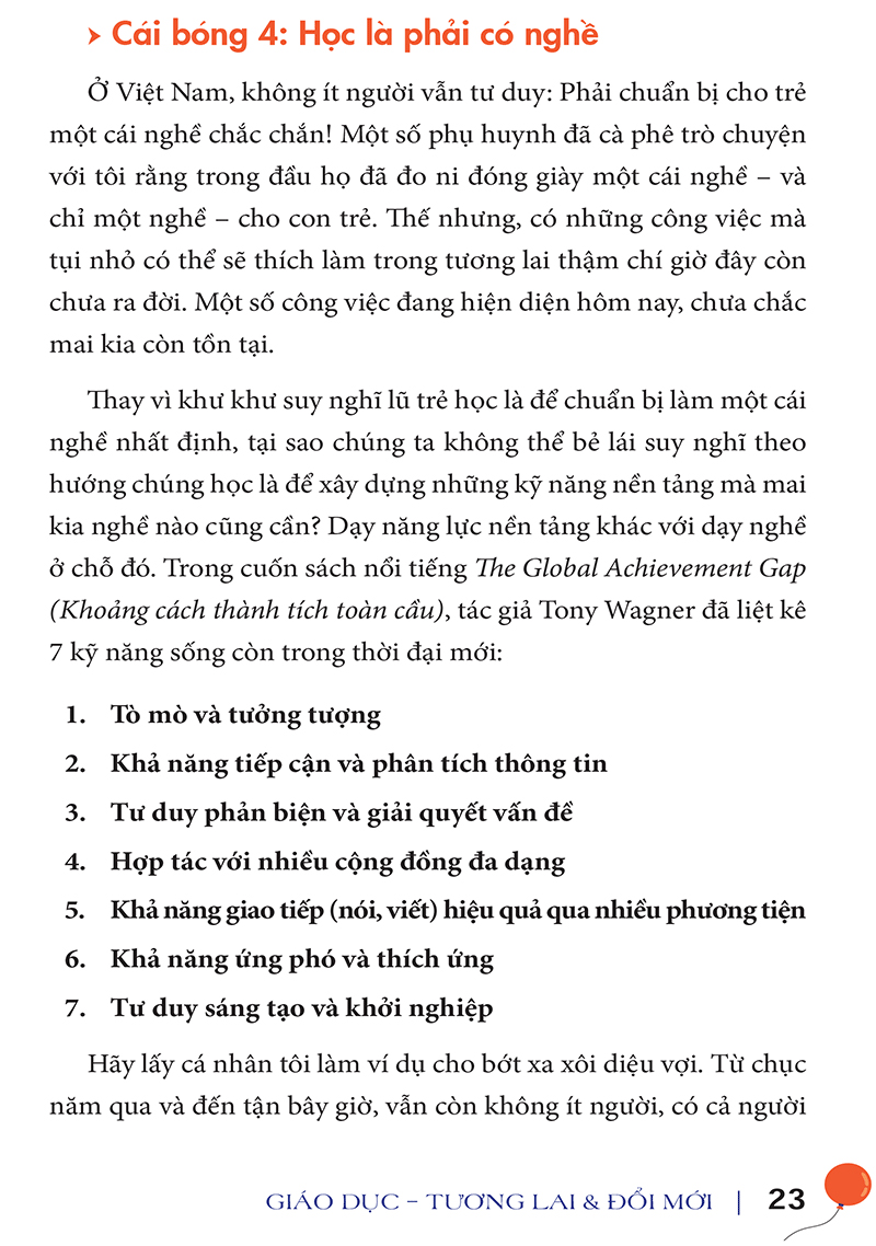 Sách Fahasa - Giáo Dục - Tương Lai & Đổi Mới