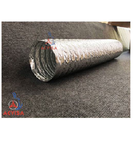 Ống Gió Mềm Không Bảo Ôn  ( 2 Mét ) Phi 200