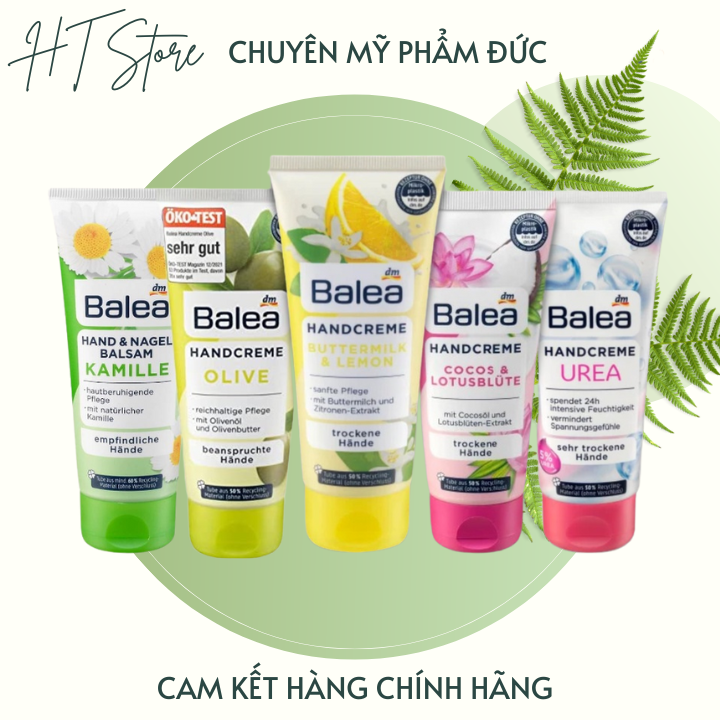 Nội Địa Đức - Kem Dưỡng Da Tay Balea Handcreme 100ml