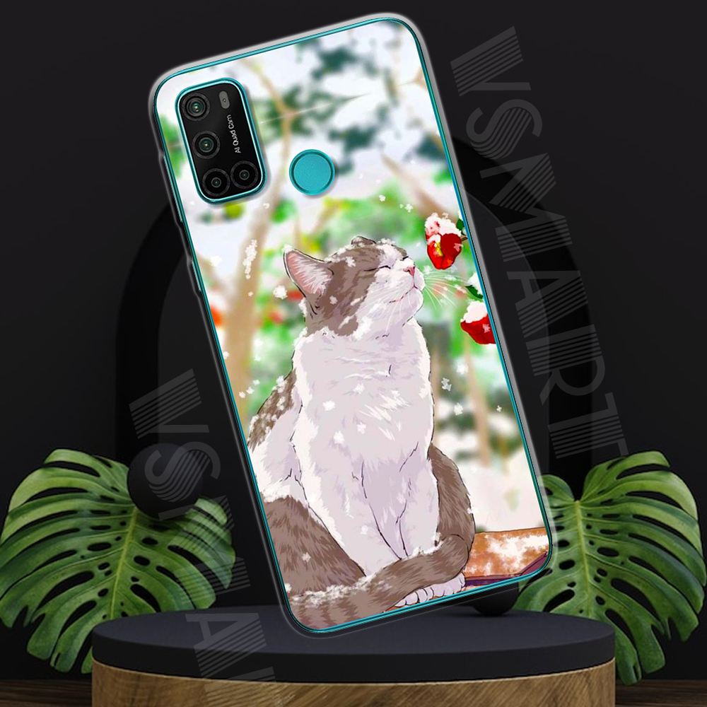 Ốp lưng Vsmart Joy4 mẫu BST Mèo lười TPU