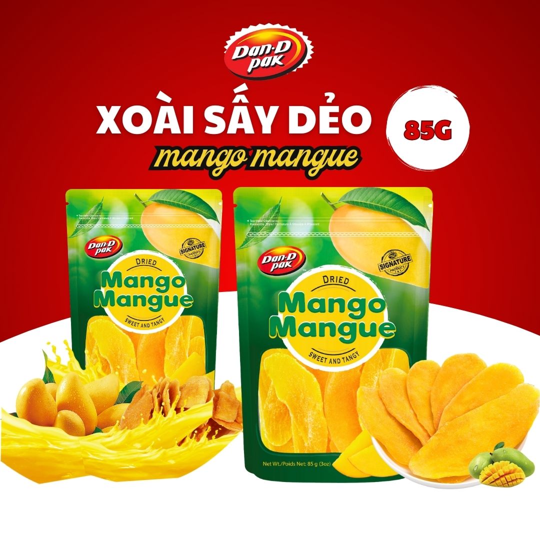 [Chính hãng] Xoài sấy dẻo 85g Dan D Pak
