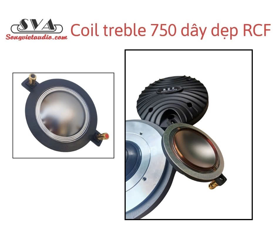 COIL TREBLE 750 DÂY ĐỒNG, DÂY DẸP, COIL TREBLE 750 PA