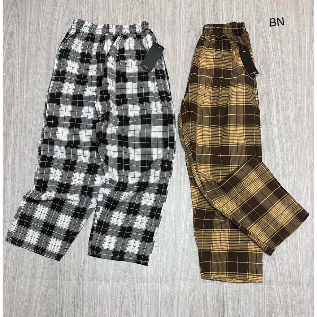 Sét áo hoa cúc tia sét + quần kẻ ( có bán lẻ áo )