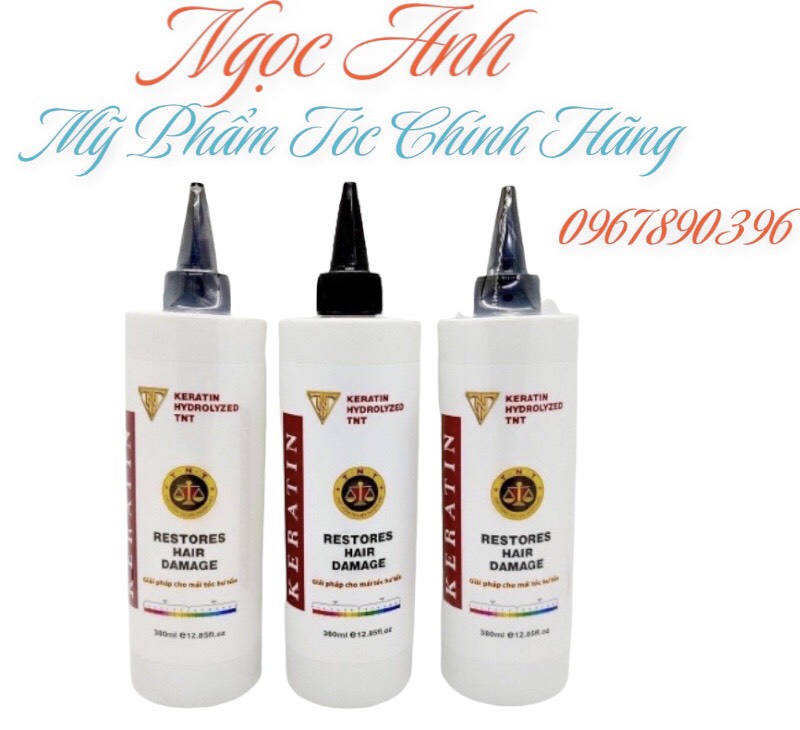 Hấp thủy phân siêu phục hồi tóc keratin tnt 380ml