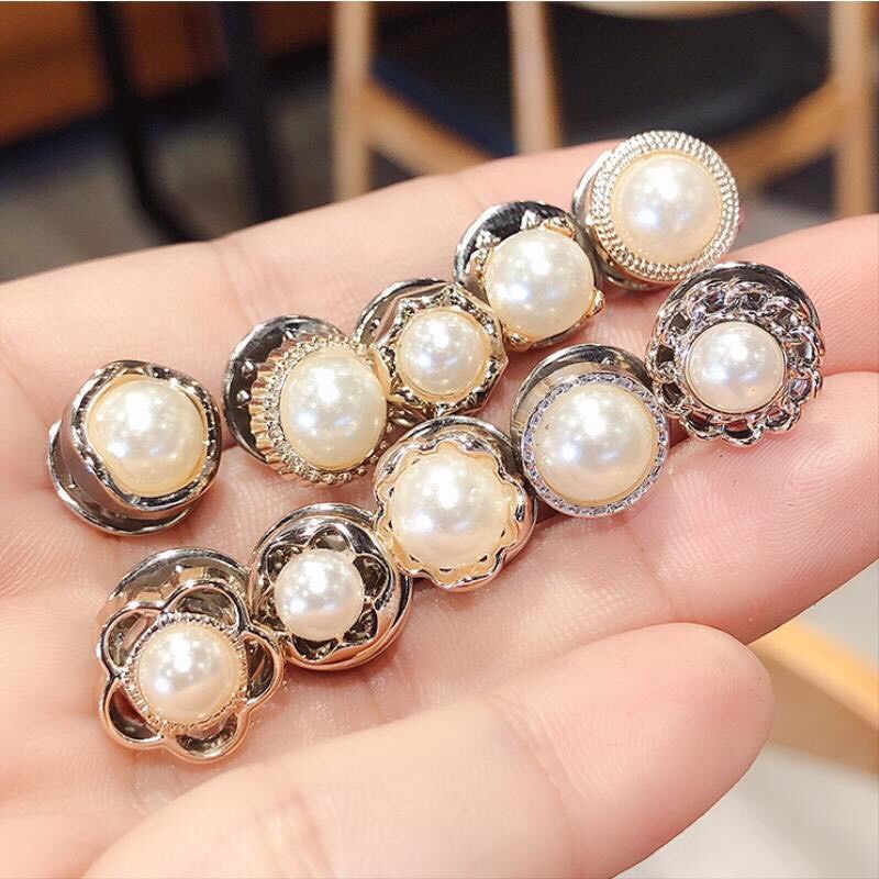 Set 7 món cài áo ngọc trai Hot Trend